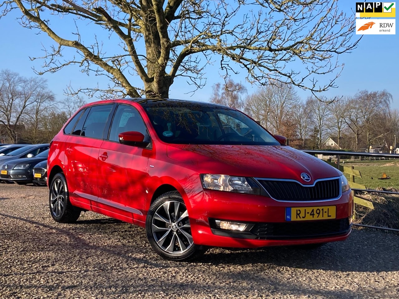 Skoda Rapid Spaceback - 1.0 TSI | Panodak + Navi + Clima + Cruise nu €7.975,-!! - AutoWereld.nl