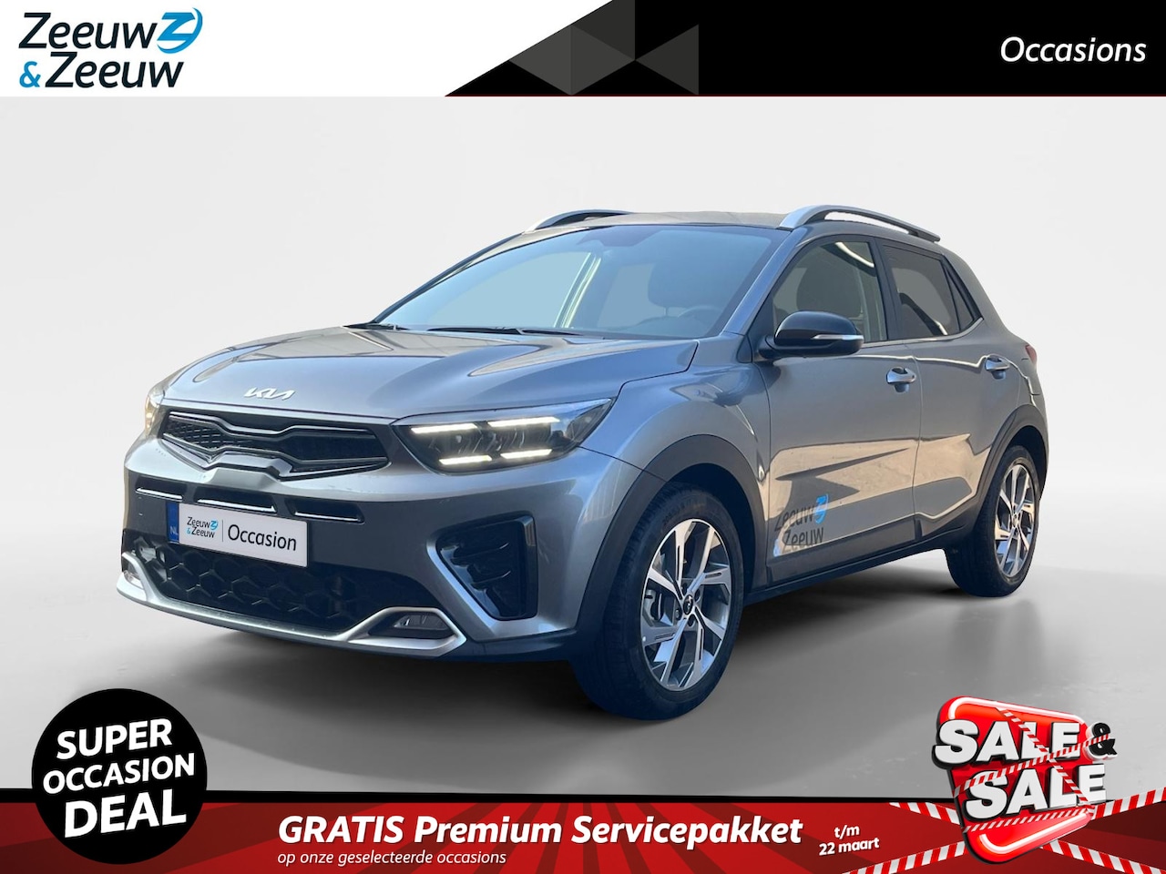 Kia Stonic - 1.0 T-GDi MHEV GT-Line Automaat | Fabrieksgarantie t/m 9-9-2031 | NAP - AutoWereld.nl