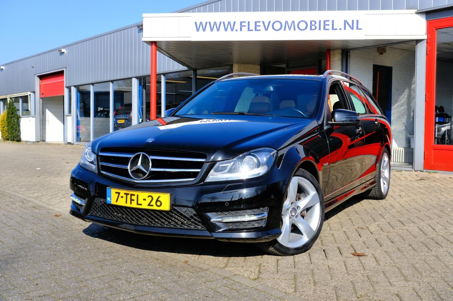 Mercedes-Benz C-klasse Estate - 200 184pk Ambition AMG Avantgarde Aut. Pano|Xenon|Leder|Navi|Clima|LMV - AutoWereld.nl