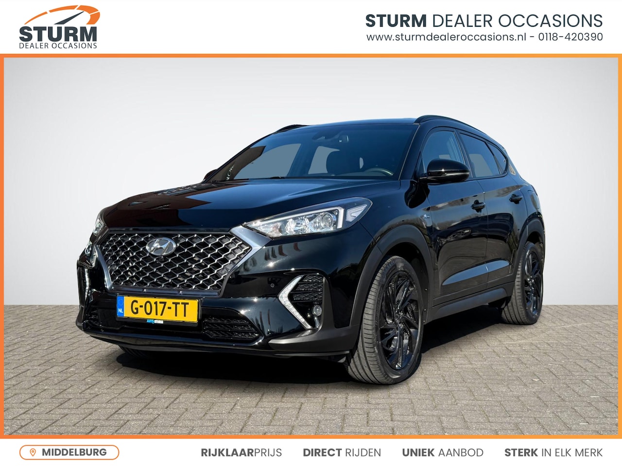 Hyundai Tucson - 1.6 T-GDI N-Line | Navigatie | 360° Camera | Stoelverwarming | Apple Carplay/Android Auto - AutoWereld.nl