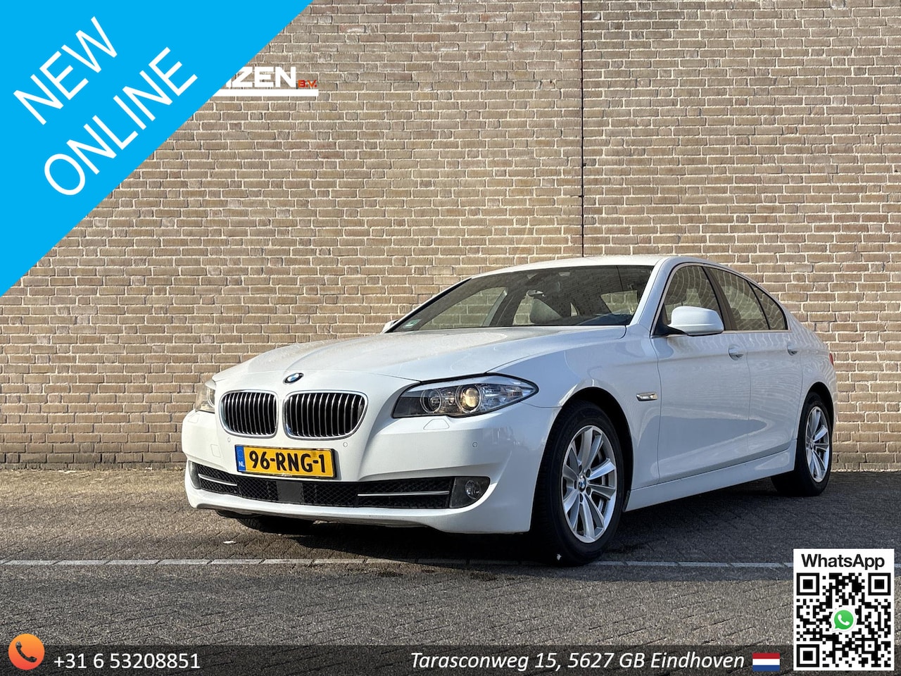 BMW 5-serie - 520d Executive | Leder | Climate | Cruise | Navi | PDC | - AutoWereld.nl