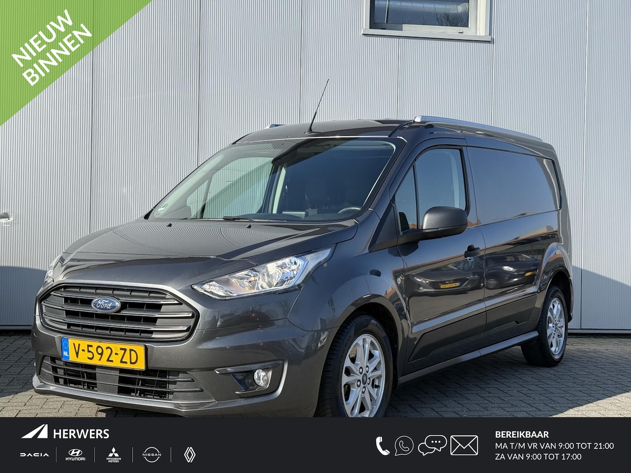 Ford Transit Connect - 1.5 EcoBlue L2 Trend / Airco / Automaat / Navigatie / Trekhaak / - AutoWereld.nl