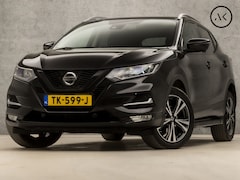 Nissan Qashqai - 1.2 Black Edition Sport Automaat (PANORAMADAK, TREEPLANKEN, NAVIGATIE, NAP, CLIMATE, 360 C