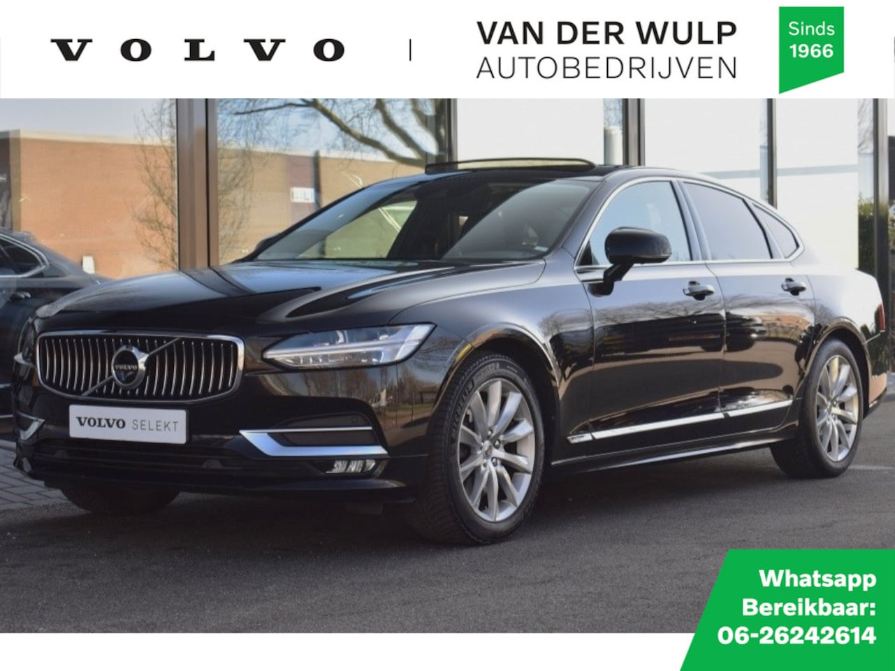 Volvo S90 - T4 190pk Business Luxury+ | Schuifdak | HeadUp | Massage | Clima - AutoWereld.nl