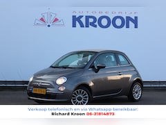 Fiat 500 C - 1.2 Lounge, Cabrio, Automaat, Half leder