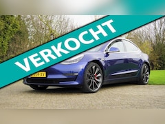 Tesla Model 3 - Performance AWD 75 kWh 466 PK Wit leder