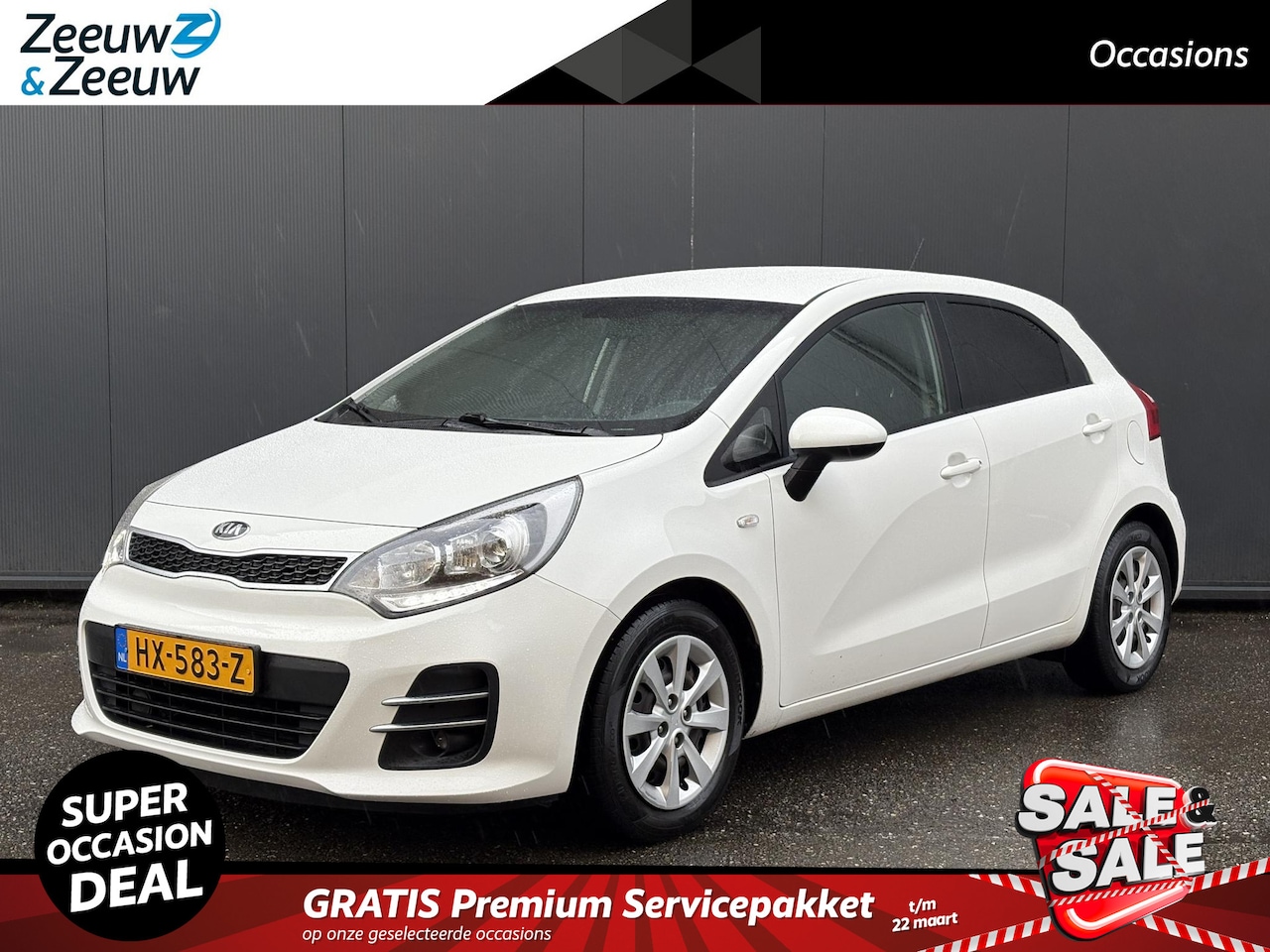 Kia Rio - 1.2 DynamicLine Airco | Cruise control | Dealer onderhouden | Bovag garantie | NAP - AutoWereld.nl