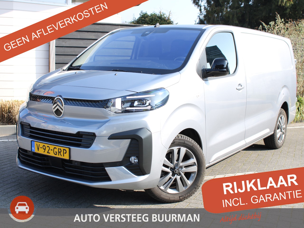 Citroën Jumpy - 2.0 BlueHDI 180PK EAT8 Automaat L3 Navigatie, Achteruitrijcamera, Keyless, Stuurverwarming - AutoWereld.nl