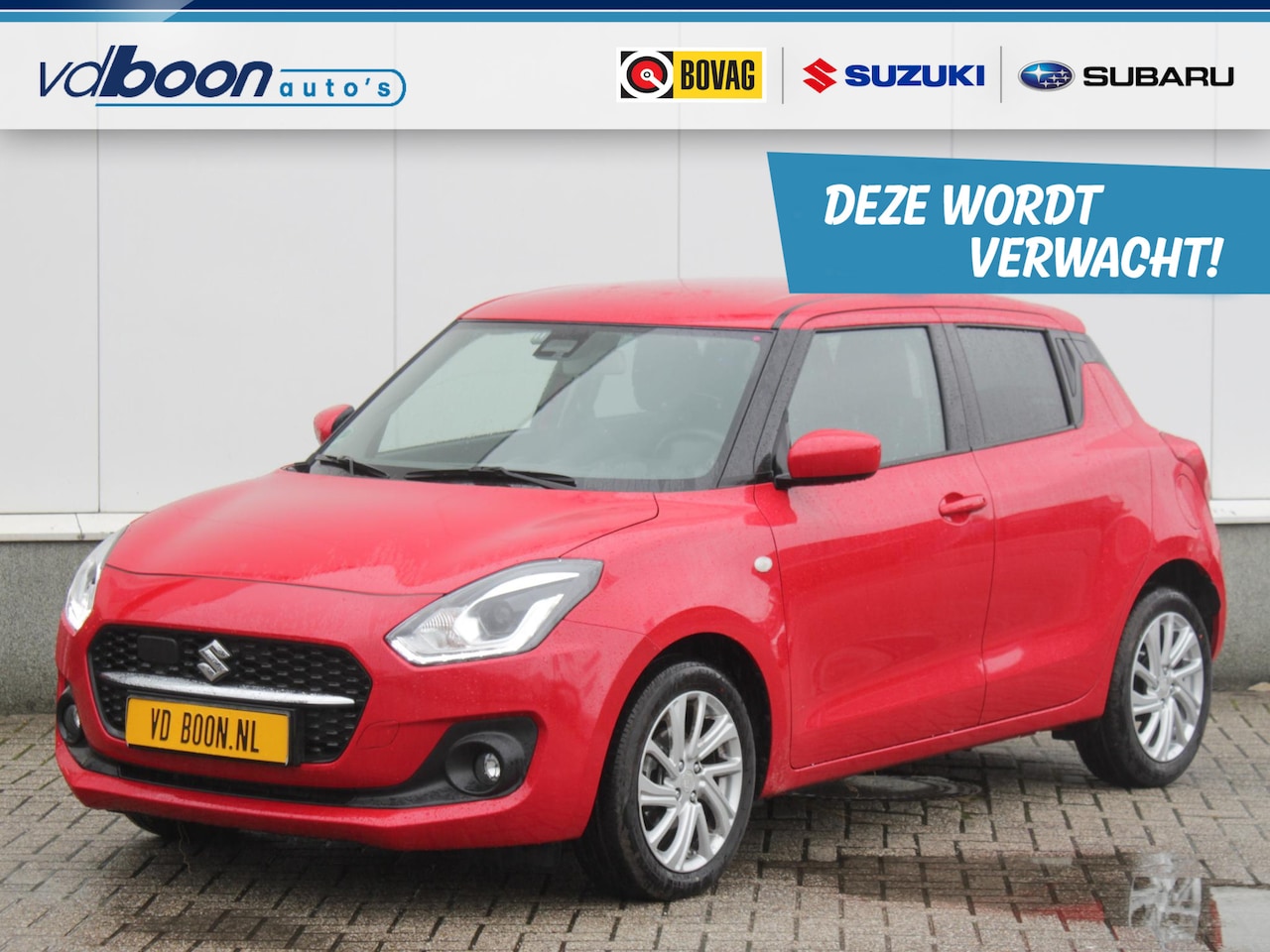 Suzuki Swift - 1.2 Select Smart Hybrid Automaat | Navi | Adap. Cruise | Airco | Camera | Lm-Velgen - AutoWereld.nl