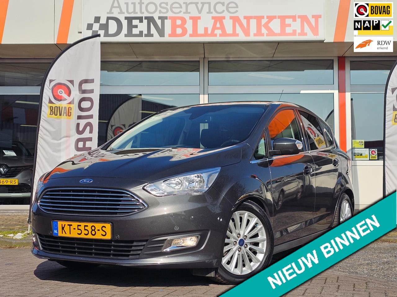 Ford C-Max - 1.5 Titanium Automaat BJ.12-2016 / Navigatie / Keyless / Pdc / Airco ECC / 17"Lmv - AutoWereld.nl