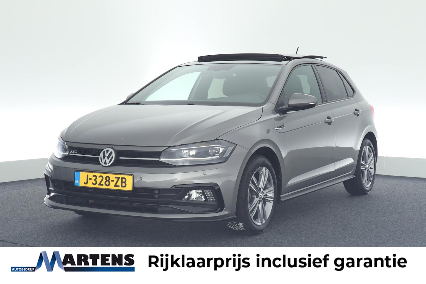 Volkswagen Polo - 1.0 TSI 95pk 2x R-Line Virtual Cockpit Led Panoramadak Navigatie - AutoWereld.nl