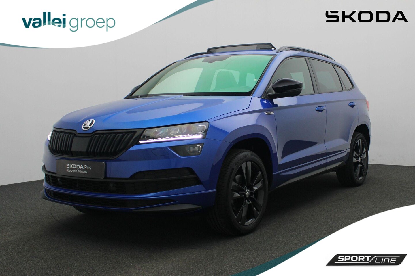 Skoda Karoq - 1.5 TSI 150 pk DSG ACT Sportline Business | Panoramadak | Navigatie Columbus | Achteruitri - AutoWereld.nl