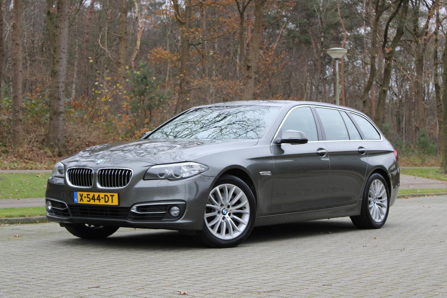 BMW 5-serie Touring - 525xd xDrive, Luxery Line, Automaat, Leer, Sportstuur, Sportstoelen, Stoelverwarming, HiFi - AutoWereld.nl