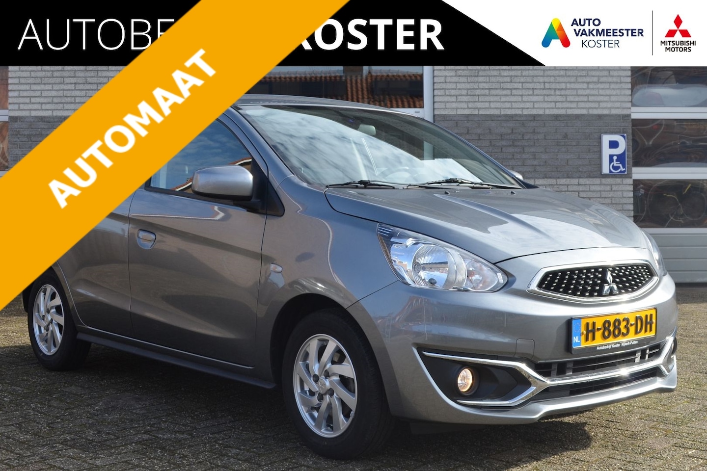 Mitsubishi Space Star - 1.2 80PK ACTIVE-AUTOMAAT. fietsdrager bar - AutoWereld.nl