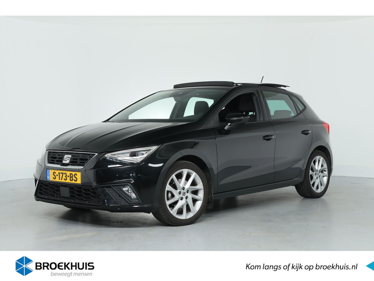 Seat Ibiza - 1.0 EcoTSI FR Automaat | Open Dak | Virtual | LED | Sfeerverlichting | Stoelverwarming | N - AutoWereld.nl