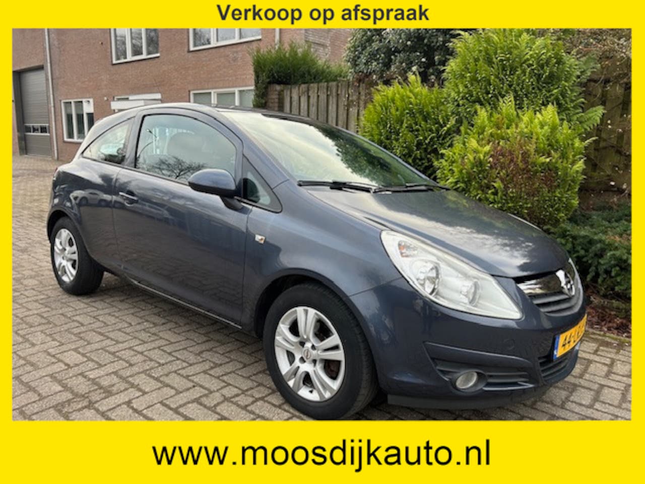 Opel Corsa - 1.4-16V Business 1e eig/ Airco/ Orig NL auto/ met NAP/ Nw-APK/ Verkoop alleen op afspraak - AutoWereld.nl