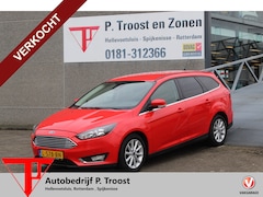 Ford Focus Wagon - 1.0 Titanium MEENEEMPRIJS Navigatie/Climate control/Parkeersensoren/Parkeerassistent/Cruis