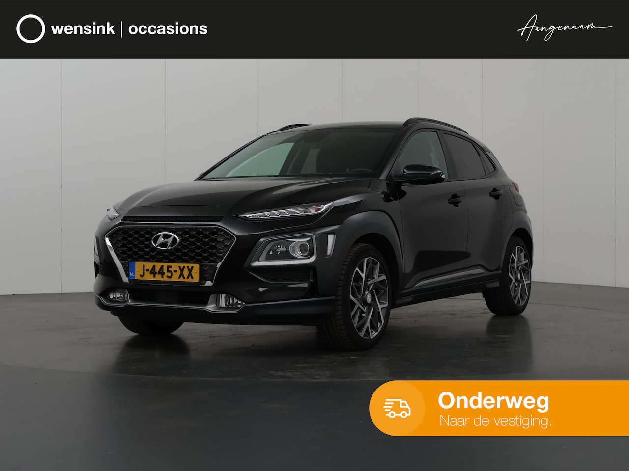 Hyundai Kona - 1.6 GDI HEV Premium | Cruise Control | Stoelverwarming | Stuurwielverwarming | Navigatiesy - AutoWereld.nl