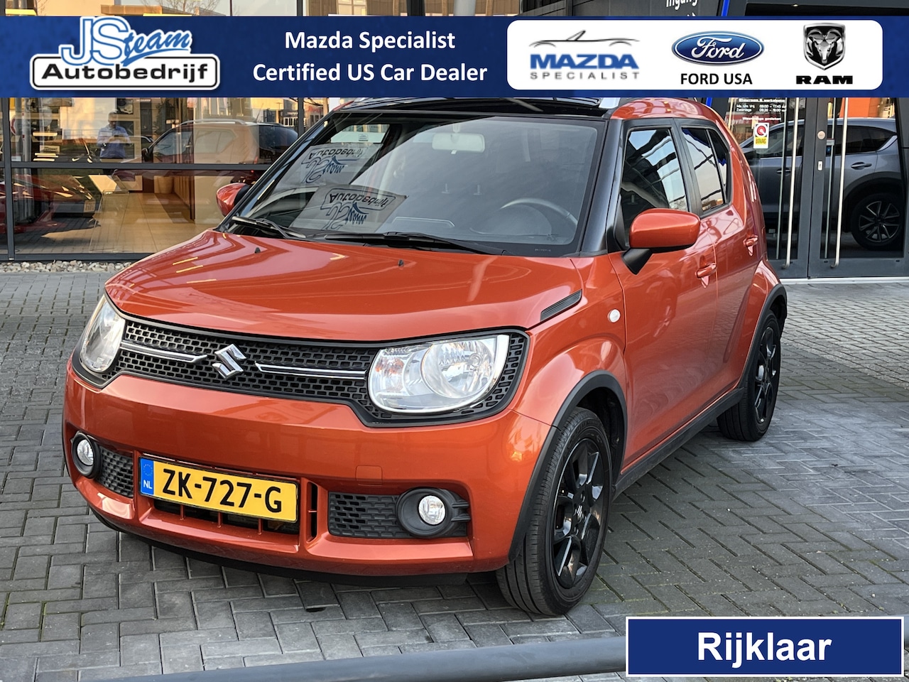 Suzuki Ignis - 1.2 Select Airco Camera Apple CarPlay Trekhaak - AutoWereld.nl