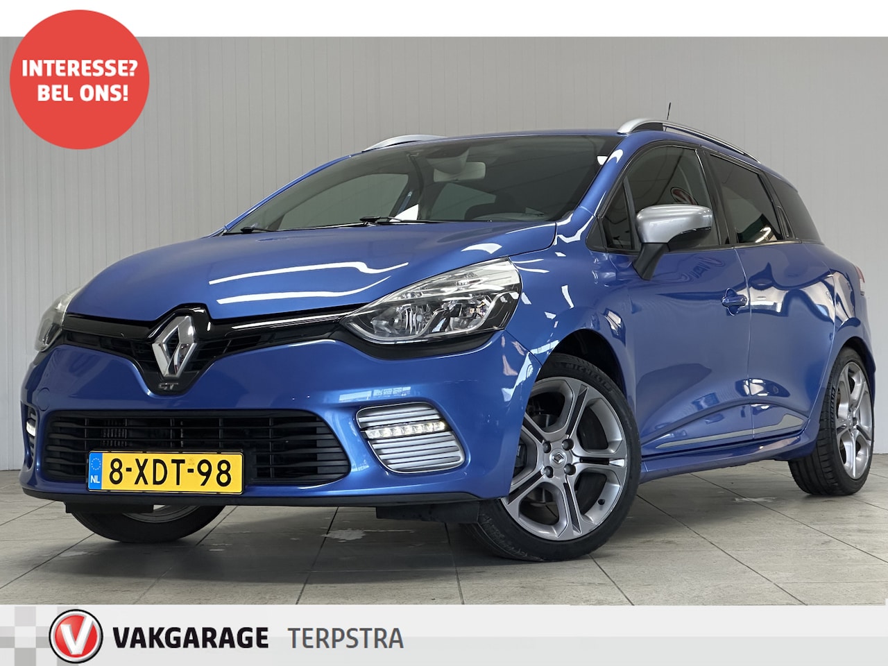 Renault Clio Estate - 1.2 GT/ D-Ketting verv: 96.000 KM!/ Automaat!/ Trekhaak/ Keyless/ 17'' LMV/ Navi/ Clima/ C - AutoWereld.nl