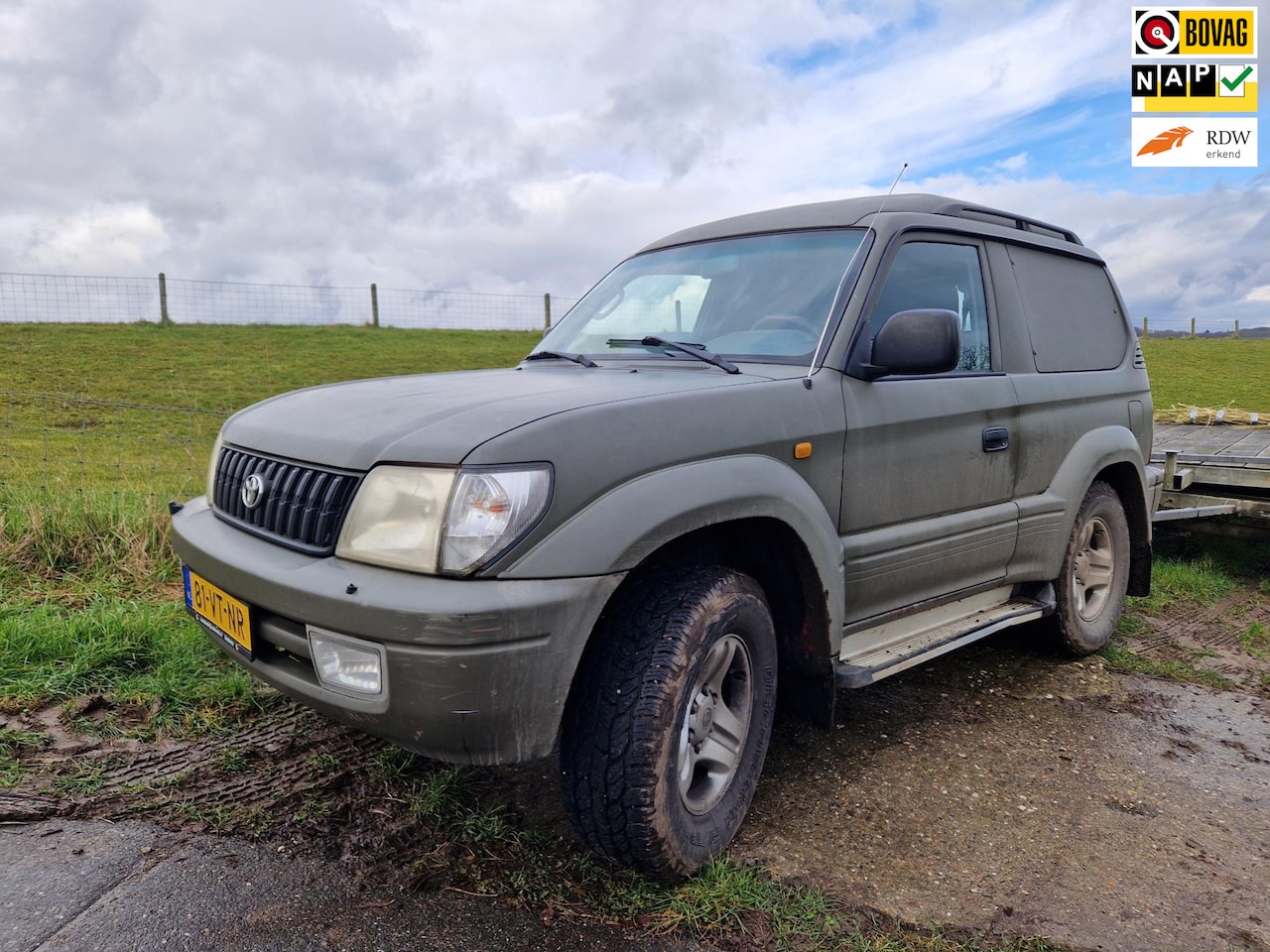 Toyota Land Cruiser 90 - LandCruiser 3.0 D4-D HR Blind Van Executive | €3900 ex. btw - AutoWereld.nl