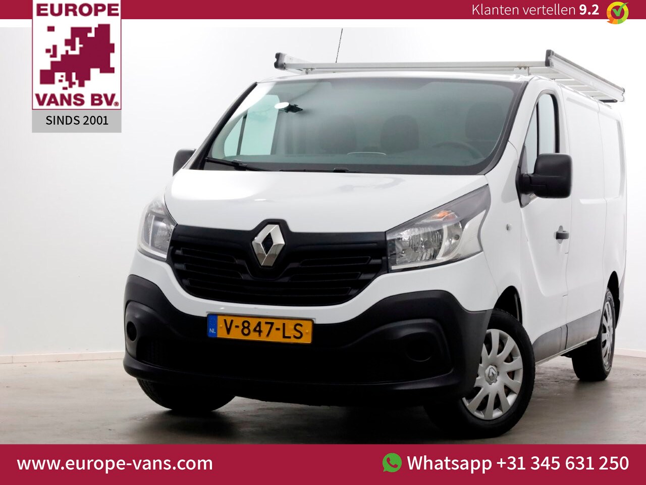 Renault Trafic - 1.6 dCi 120pk E6 L1H1 Comfort Airco/Navi 02-2018 - AutoWereld.nl