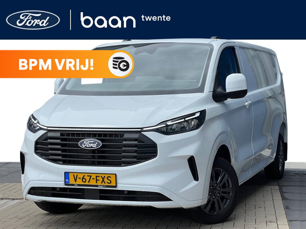 Ford Transit Custom - 320 2.0 TDCI L2H1 Limited 170PK Automaat | Full Option | Trekhaak | Adaptive Cruise C. | D - AutoWereld.nl