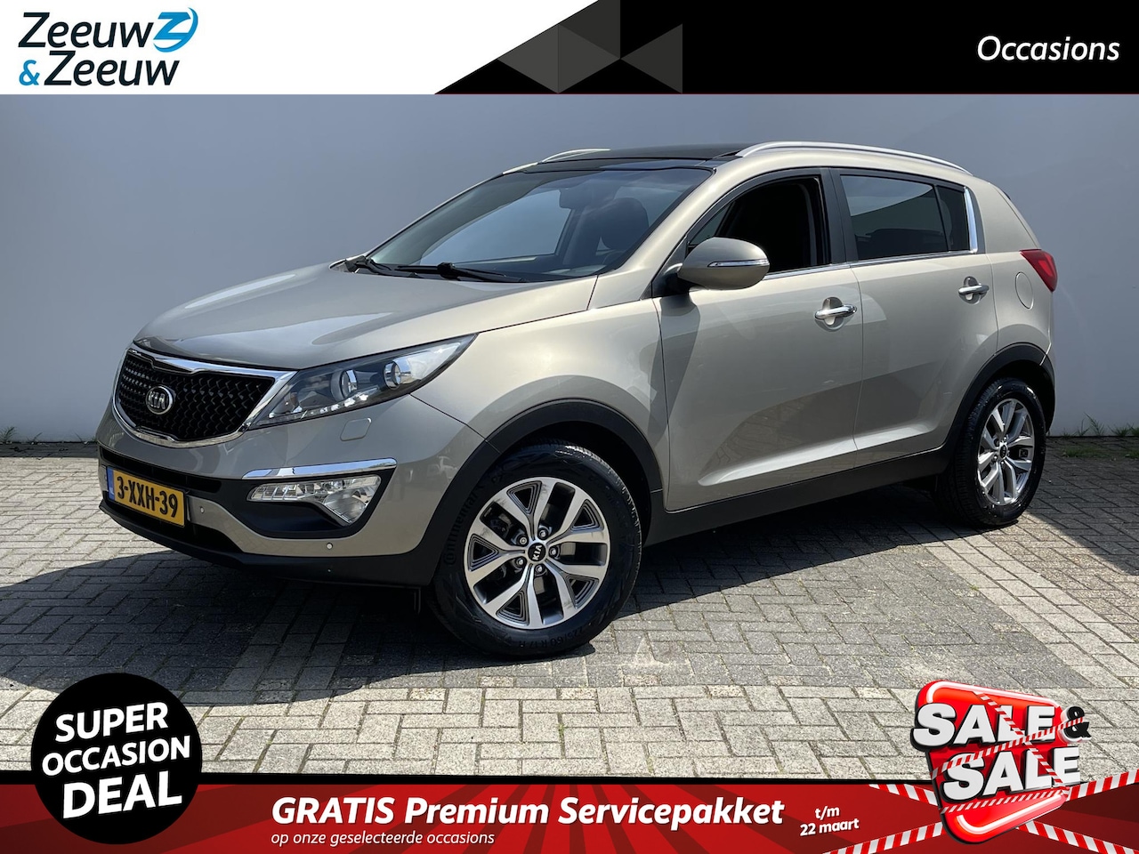 Kia Sportage - 1.6 GDI ExecutiveLine | LEDER | SCHUIFDAK | APPLE CARPLAY & ANDROID AUTO | CLIMATE & CRUIS - AutoWereld.nl