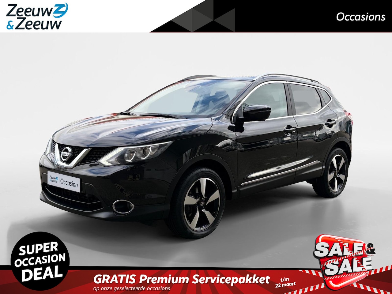 Nissan Qashqai - 1.6 Connect Edition | Trekhaak | Rondom zichtcamera | Navigatie | Panorama dak | Cruise co - AutoWereld.nl