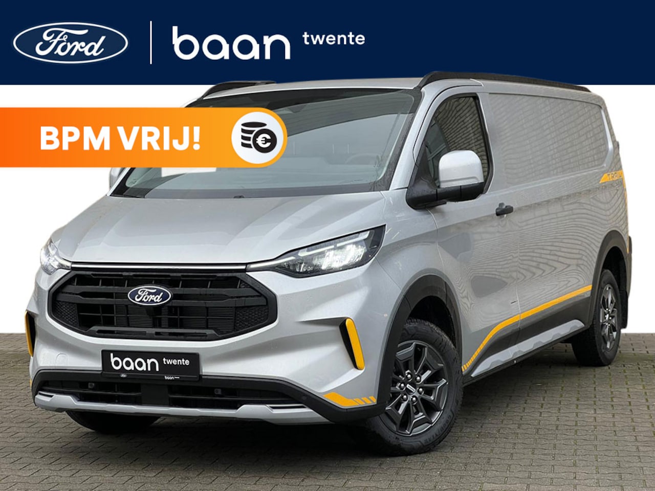 Ford Transit Custom - 320 L2H1 Trail 4X4 136 PK Automaat | B&O | Leer | Camera | Apple Carplay | Winter Pack | - AutoWereld.nl