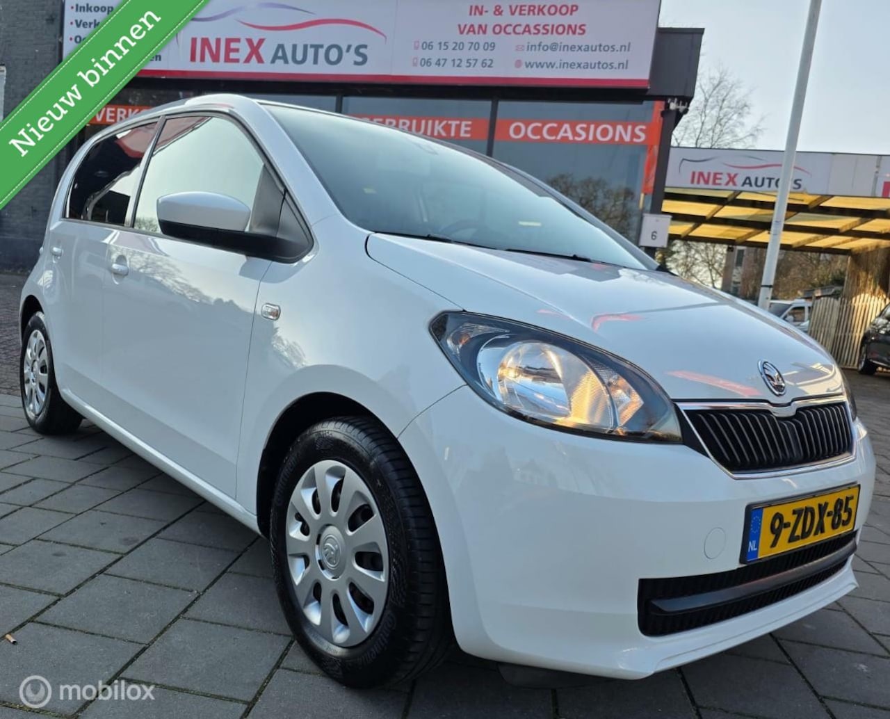 Skoda Citigo - 1.0 Greentech Elegance Airco Navi Dealer onderhouden - AutoWereld.nl