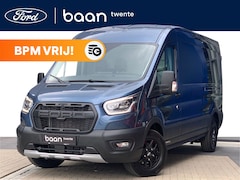 Ford Transit - 350 2.0 TDCI 170 PK L3H2 Trail | BI-Xenon | SYNC 4 | Trekhaak | Camera | BLIS | Leder | Ap