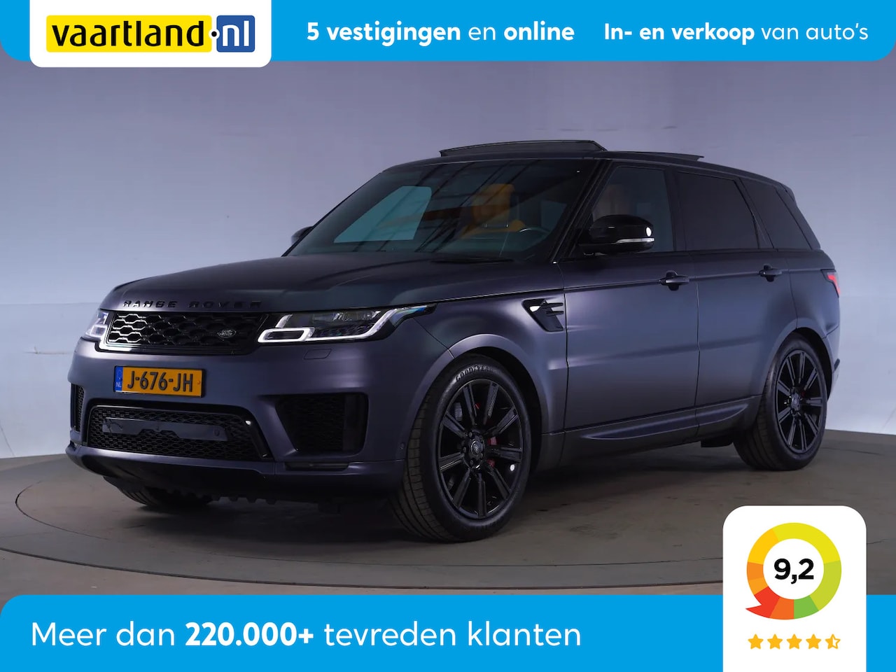 Land Rover Range Rover Sport - 2.0 P400e HSE Dynamic [ Panorama Leder Meridian ] - AutoWereld.nl