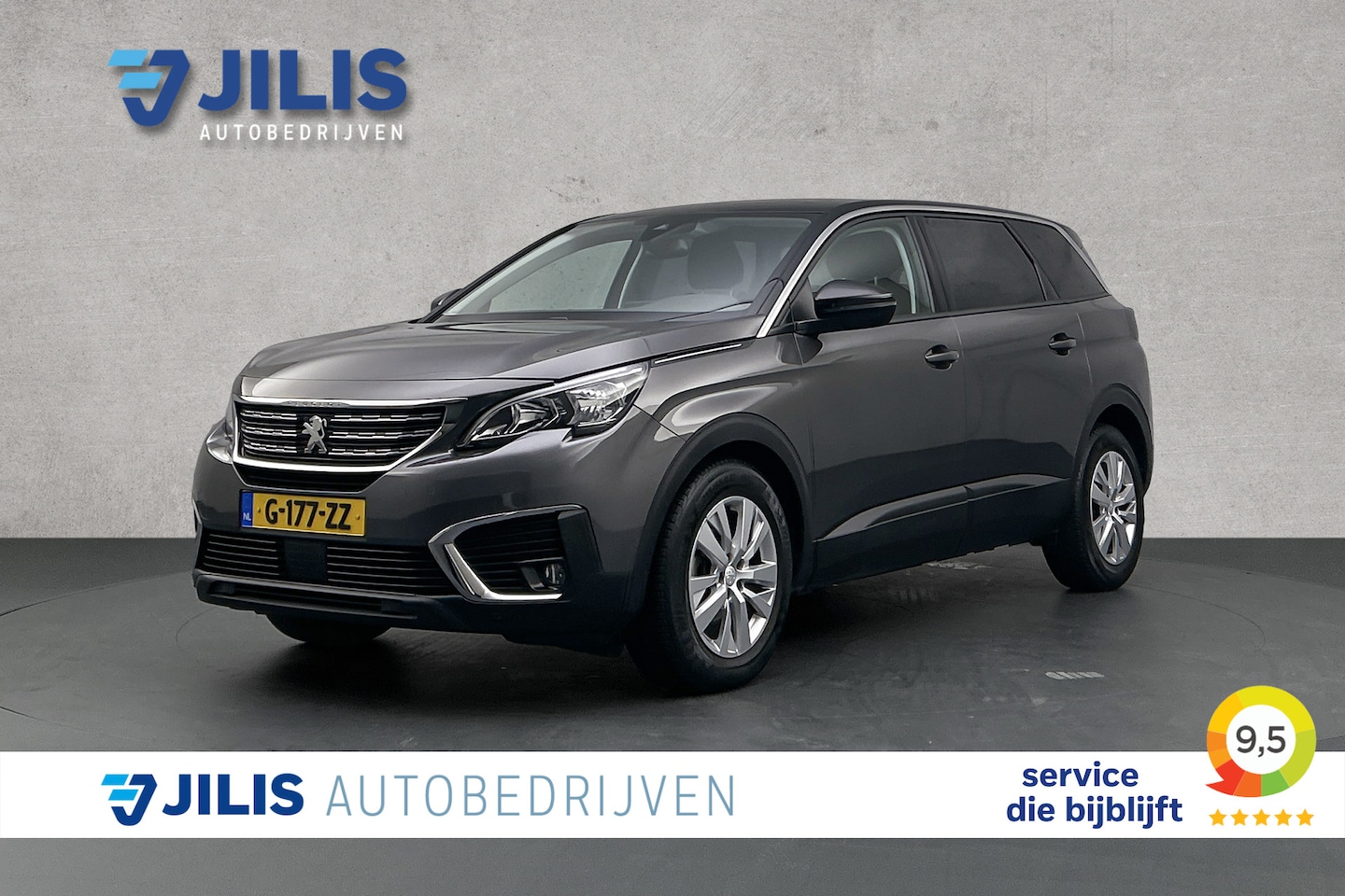 Peugeot 5008 - 1.2 PureTech Blue Lease Executive | Cruise control | Climate control | Parkeersensoren | A - AutoWereld.nl