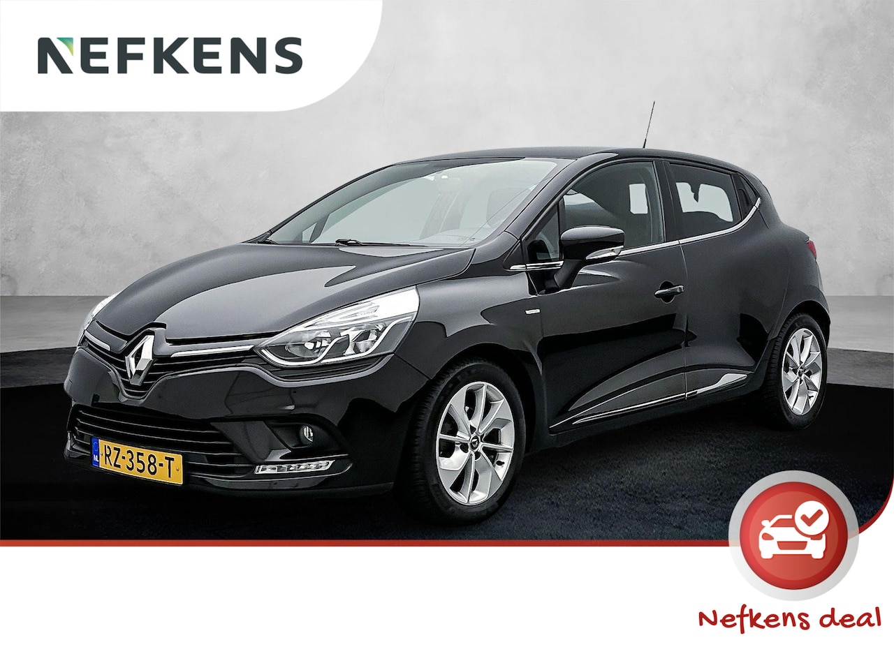 Renault Clio - Limited 90 pk | Navigatie | Parkeersensoren Achter | LED Dagrijverlichting | Keyless Start - AutoWereld.nl