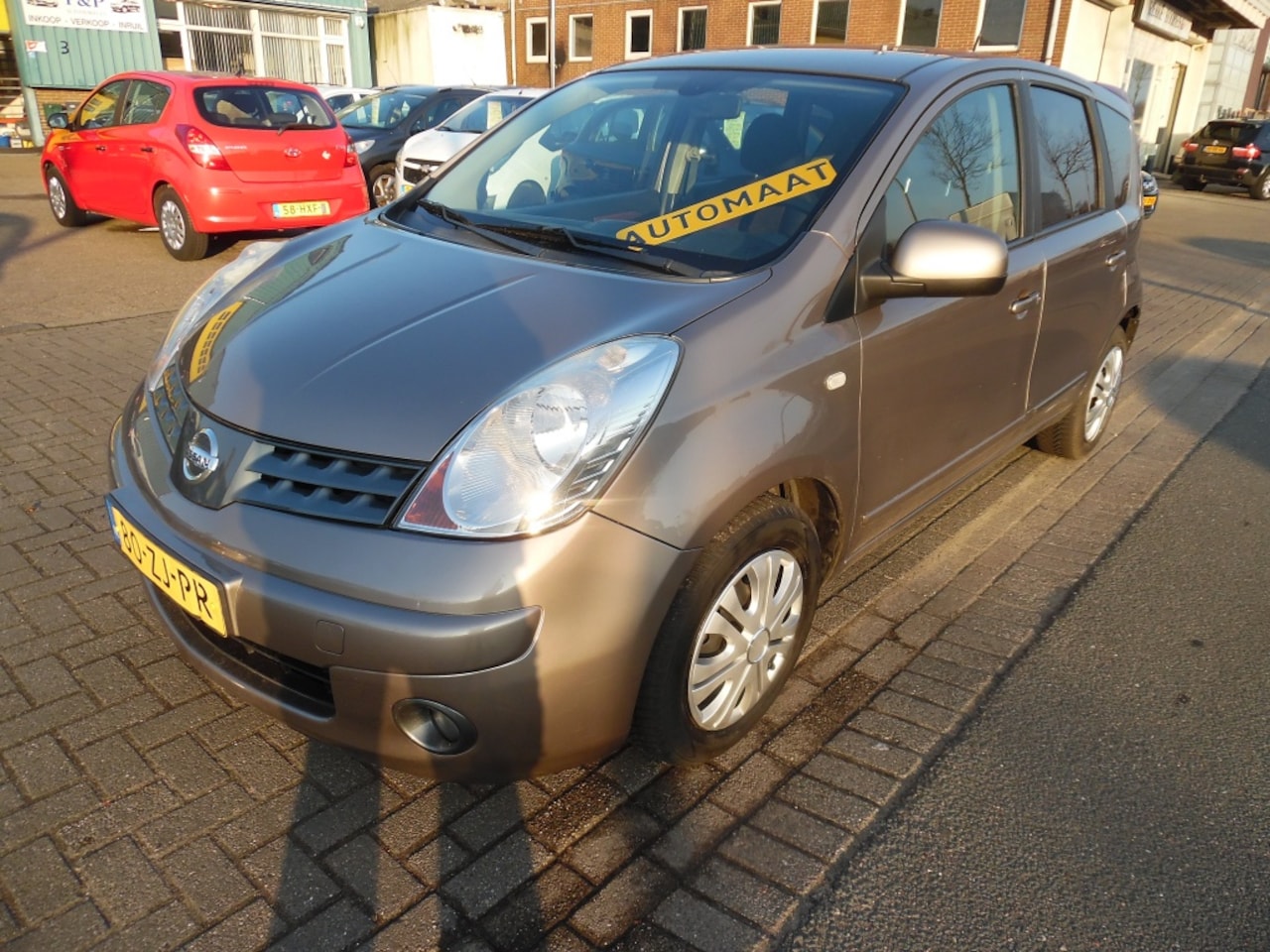 Nissan Note - apk 12.25 automaat 1.6 Life Pack airco - AutoWereld.nl