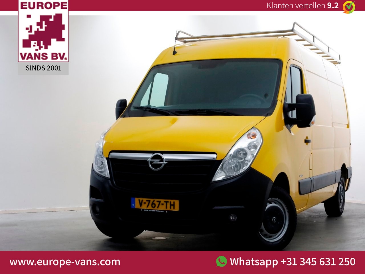 Opel Movano - 2.3 CDTI 170pk E6 L2H2 Airco/Navi/Imperiaal 11-2018 - AutoWereld.nl