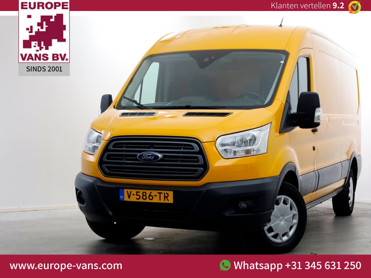 Ford Transit - 350 2.0 TDCI 170pk E6 RWD L3H2 Trend Airco/Trekhaak 2800kg 01-2019 - AutoWereld.nl