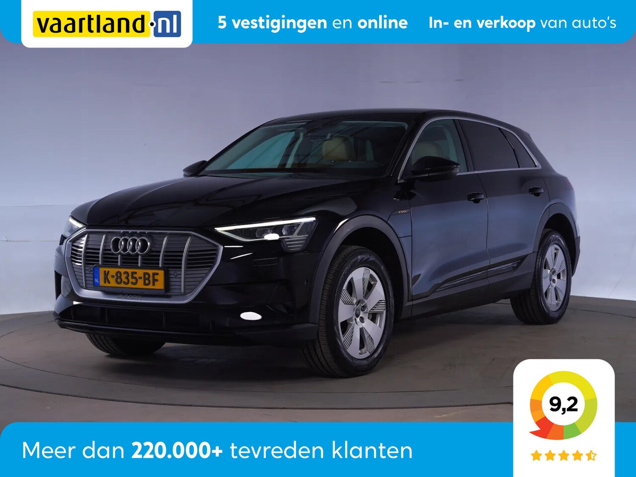 Audi e-tron - 55 Quattro Edition [ Leder Trekhaak Luchtvering ] - AutoWereld.nl