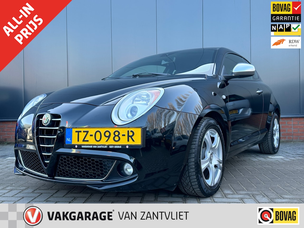 Alfa Romeo MiTo - 1.4 Distinctive 1.4 Distinctive (12 mnd BOVAG garantie) - AutoWereld.nl