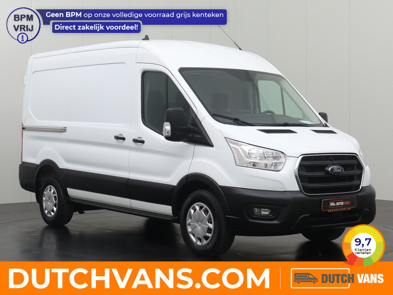 Ford Transit - 2.0TDCI 130PK L2H2 | Navigatie | Camera | Airco | 3-Persoons - AutoWereld.nl