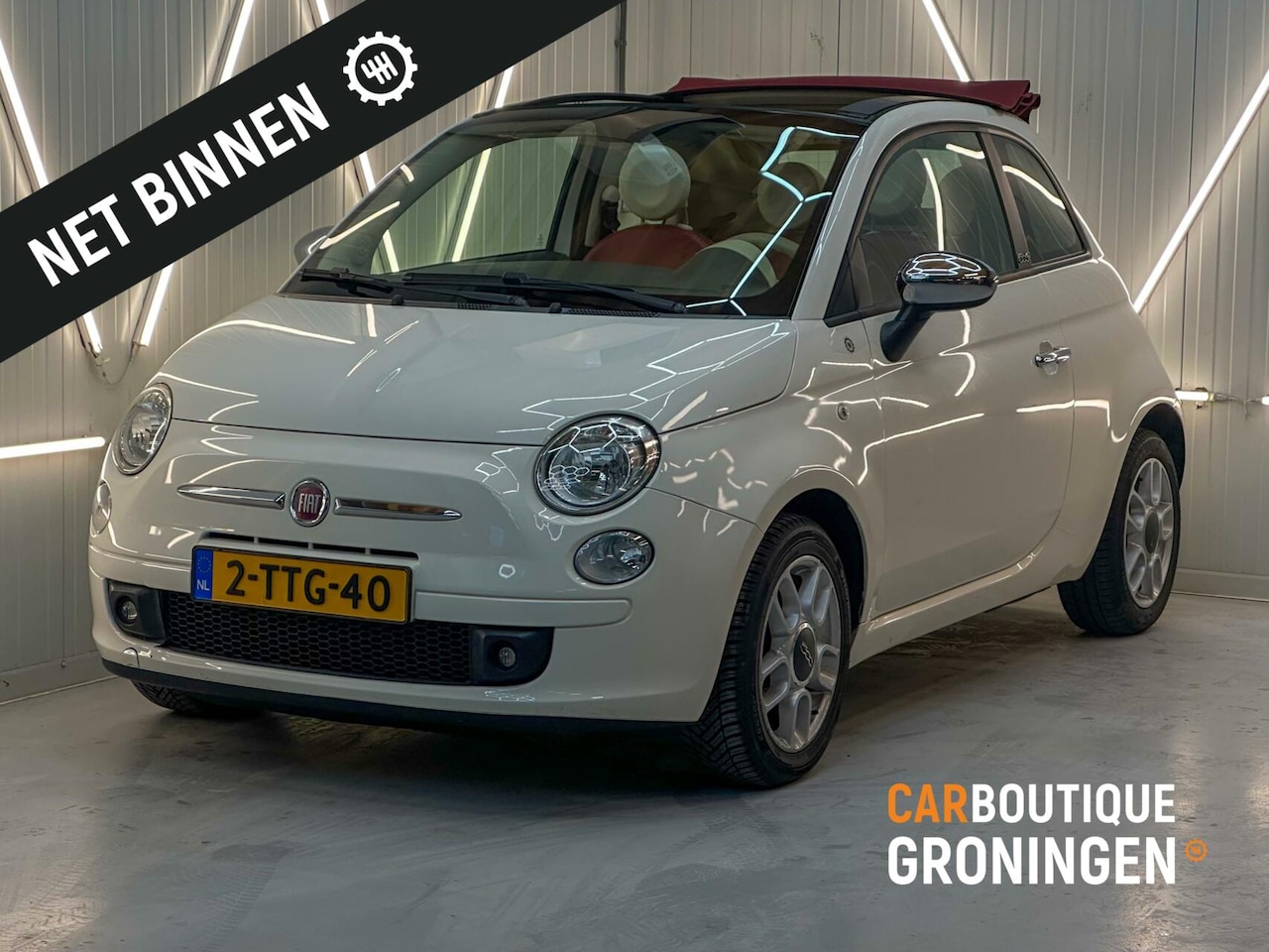 Fiat 500 C - 0.9 TwinAir Lounge | CABRIO | CARPLAY - AutoWereld.nl