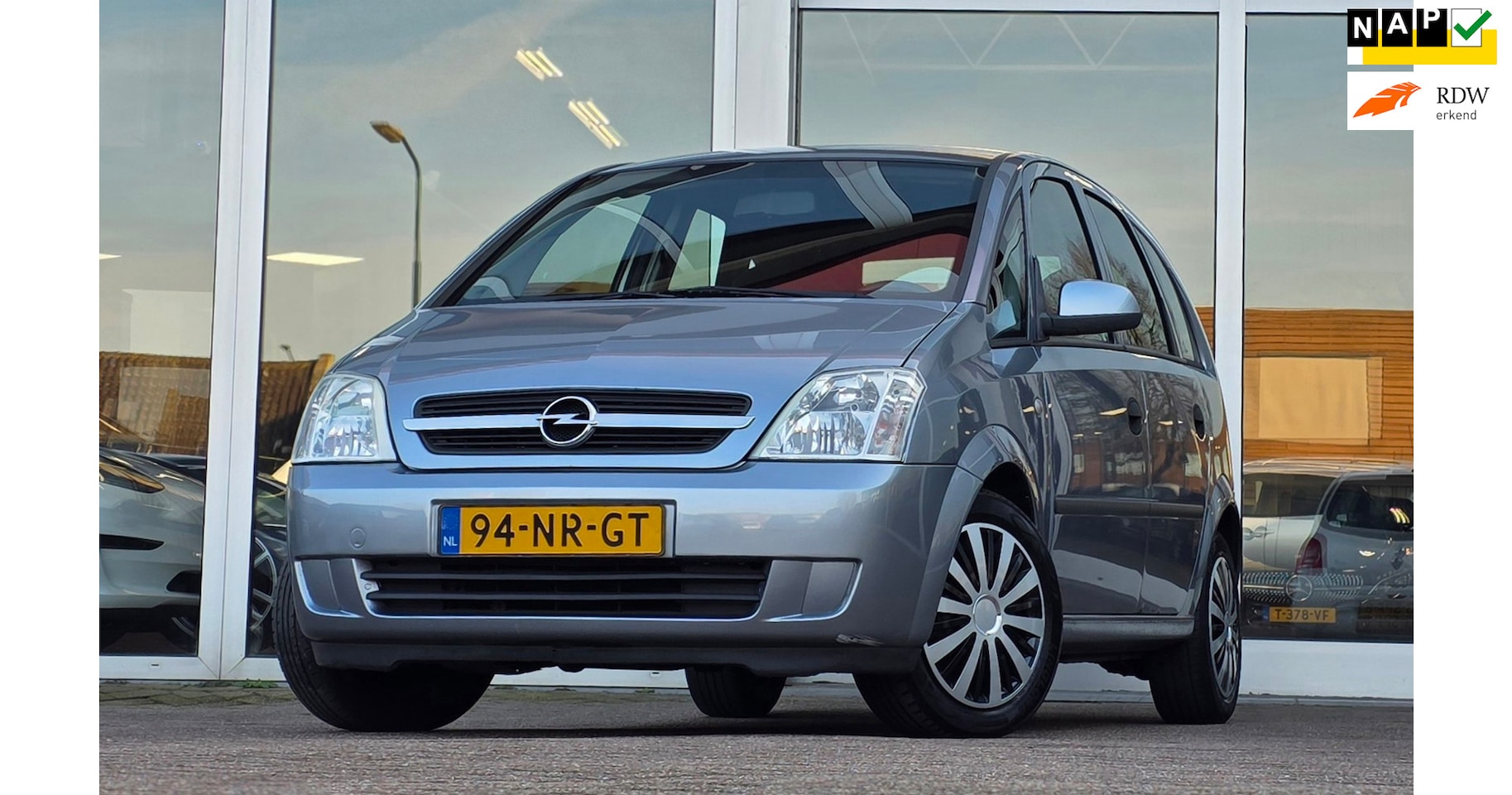 Opel Meriva - 1.6i 16V Enjoy Automaat APK 24-04-2026 Garantie - AutoWereld.nl