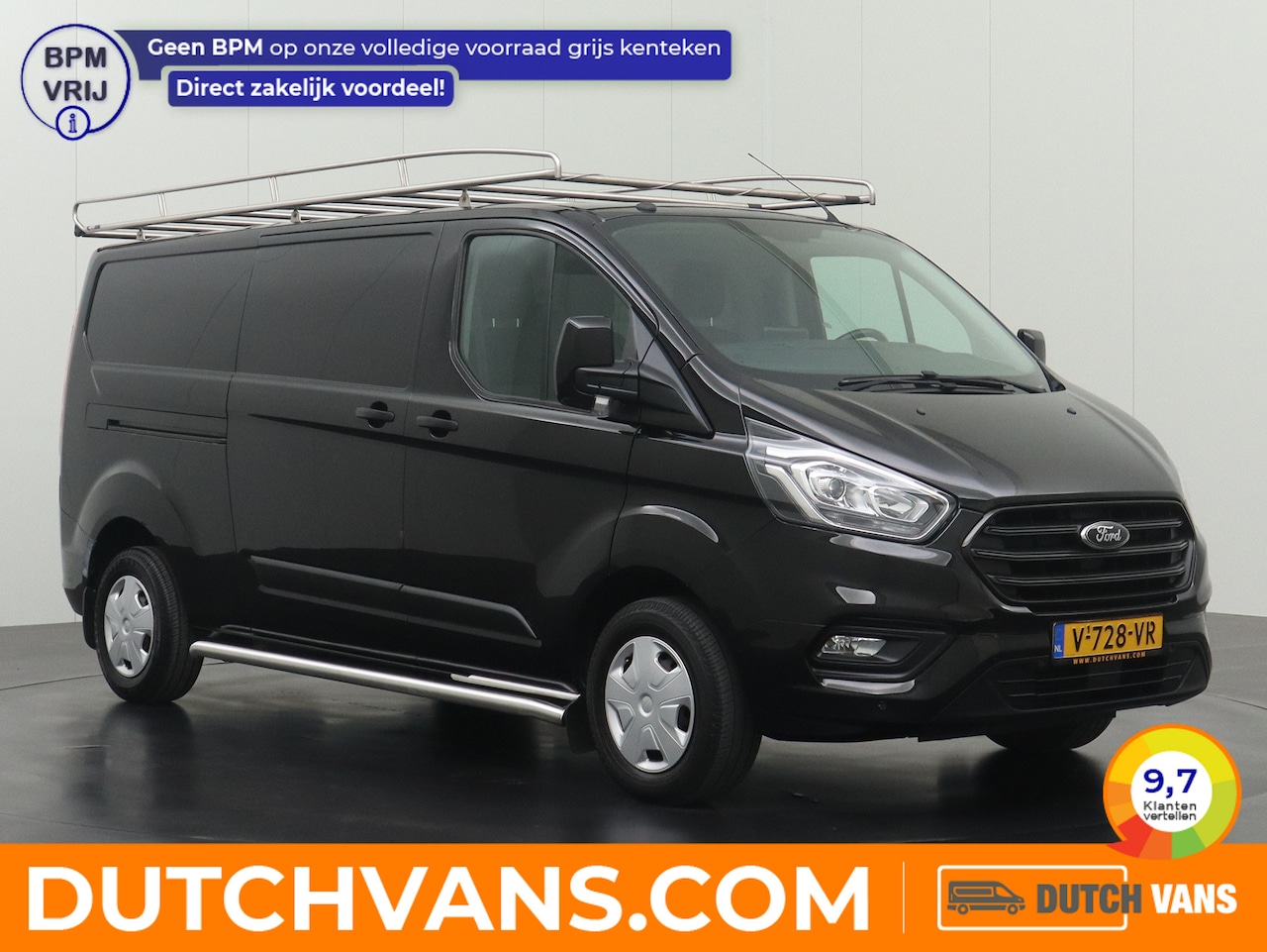 Ford Transit Custom - 2.0TDCI 130PK Lang Imperiaal | Trekhaak | Navigatie - AutoWereld.nl