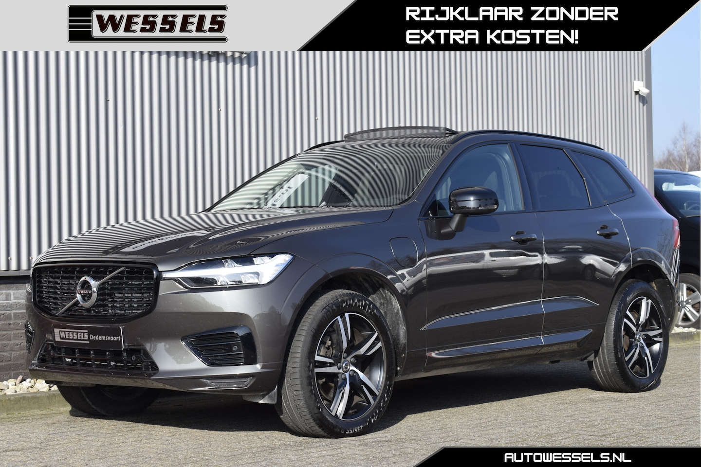 Volvo XC60 - 2.0 Recharge T6 AWD R-Design Panorama, Trekhaak, Adaptive cruise, Stuur/stoelverwarming, C - AutoWereld.nl