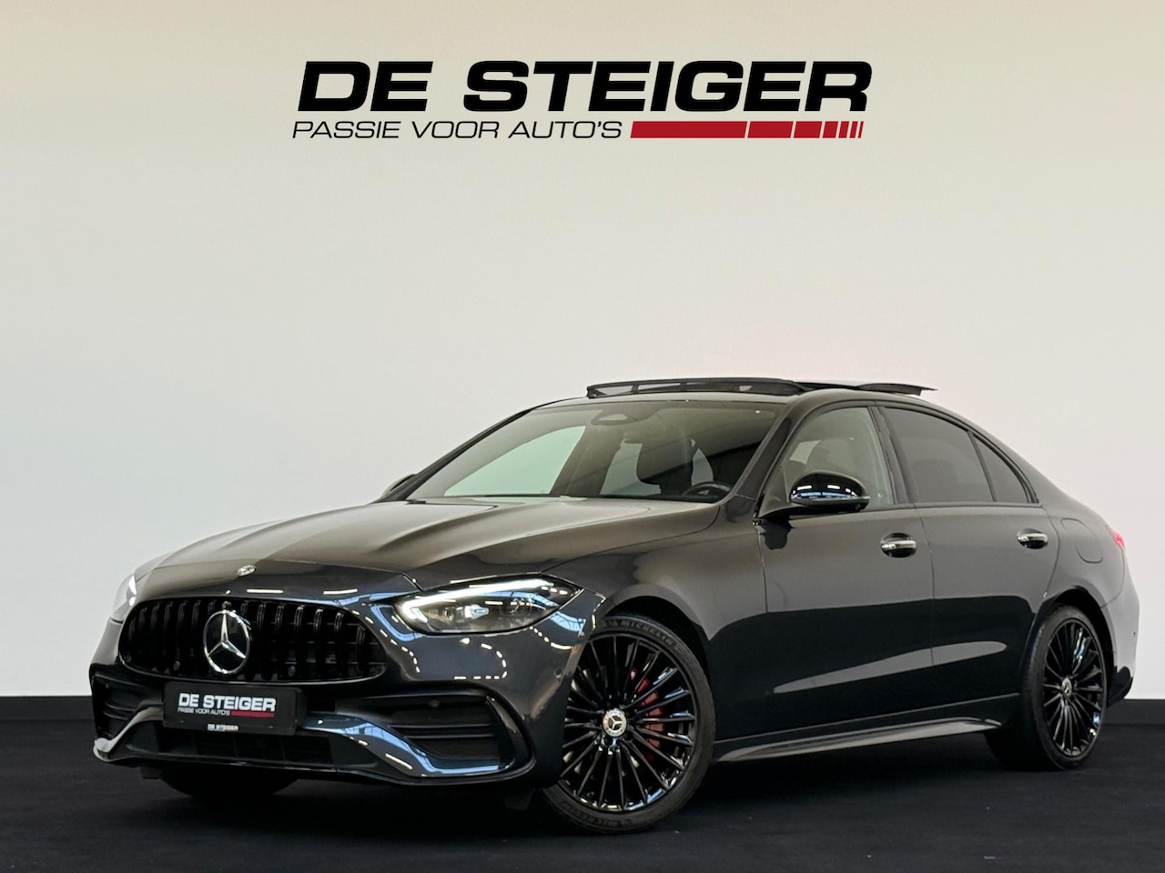 Mercedes-Benz C-klasse - 300 e AMG C63 Pano Memory Sfeer 360 - AutoWereld.nl