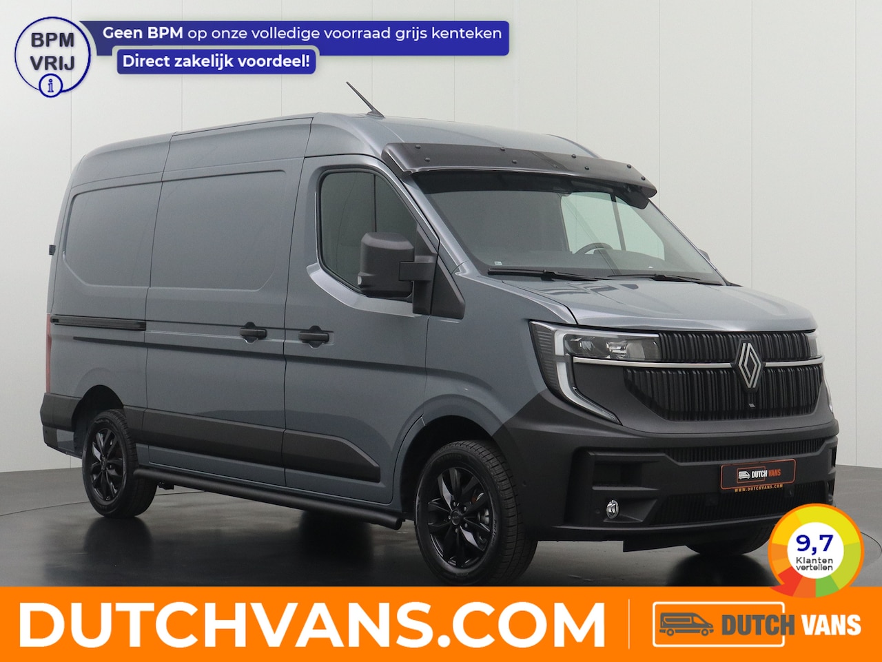 Renault Master - 2.0DCI 170PK L2H2 G-Edition+ | Navigatie | Camera | Trekhaak | 3-Persoons | Betimmering - AutoWereld.nl