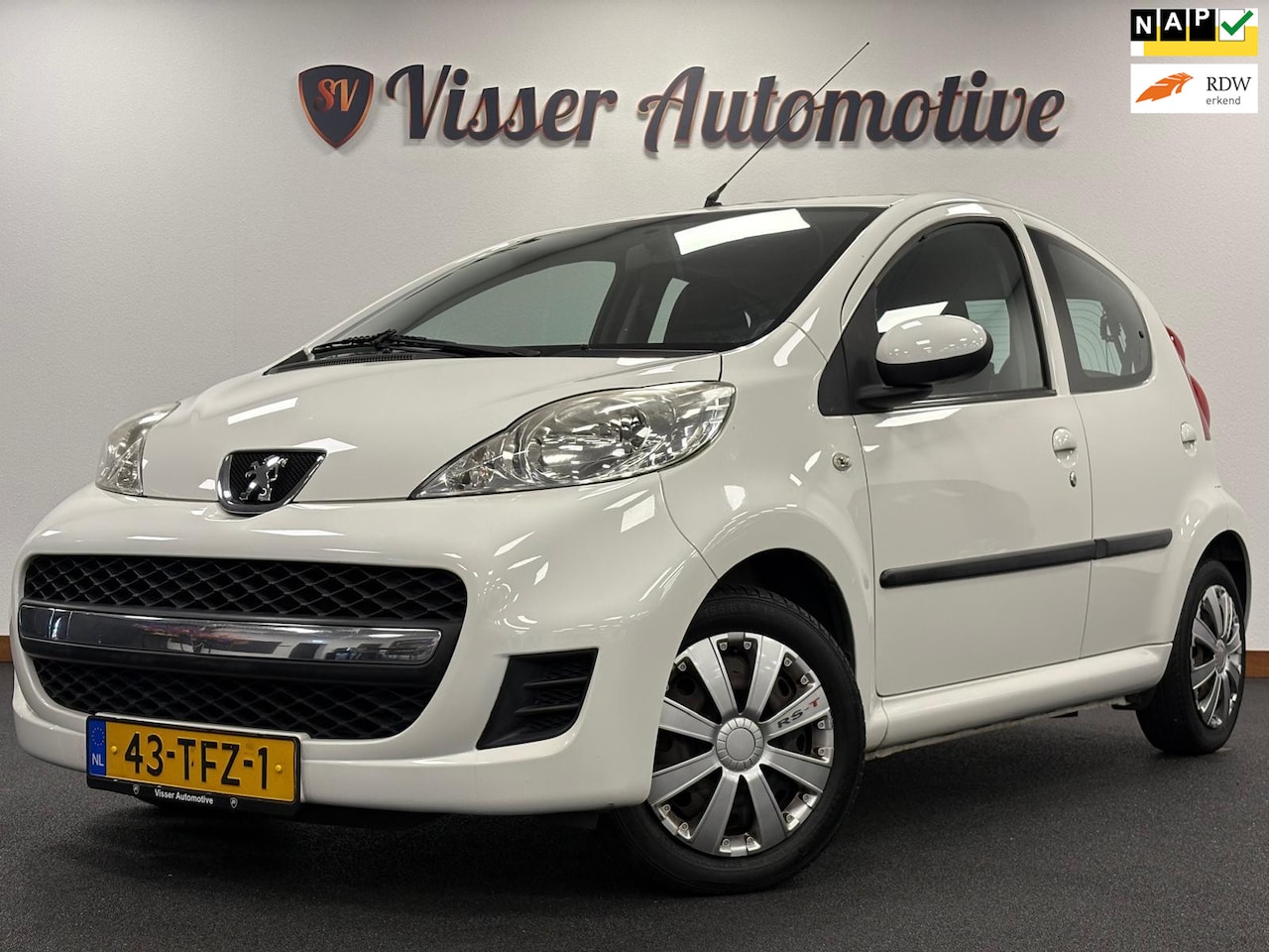 Peugeot 107 - 1.0-12V XS*Nationale Auto Pas*NAP*AIRCO - AutoWereld.nl