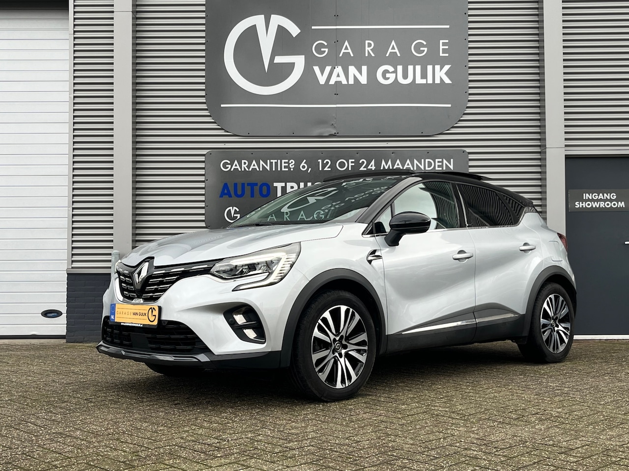 Renault Captur - 1.6 143PK Hybrid Initiale Clima,Cruise,Panodak,Trekhaak,KeylessEntry+Go,Navi,Leder,PdcV+A, - AutoWereld.nl