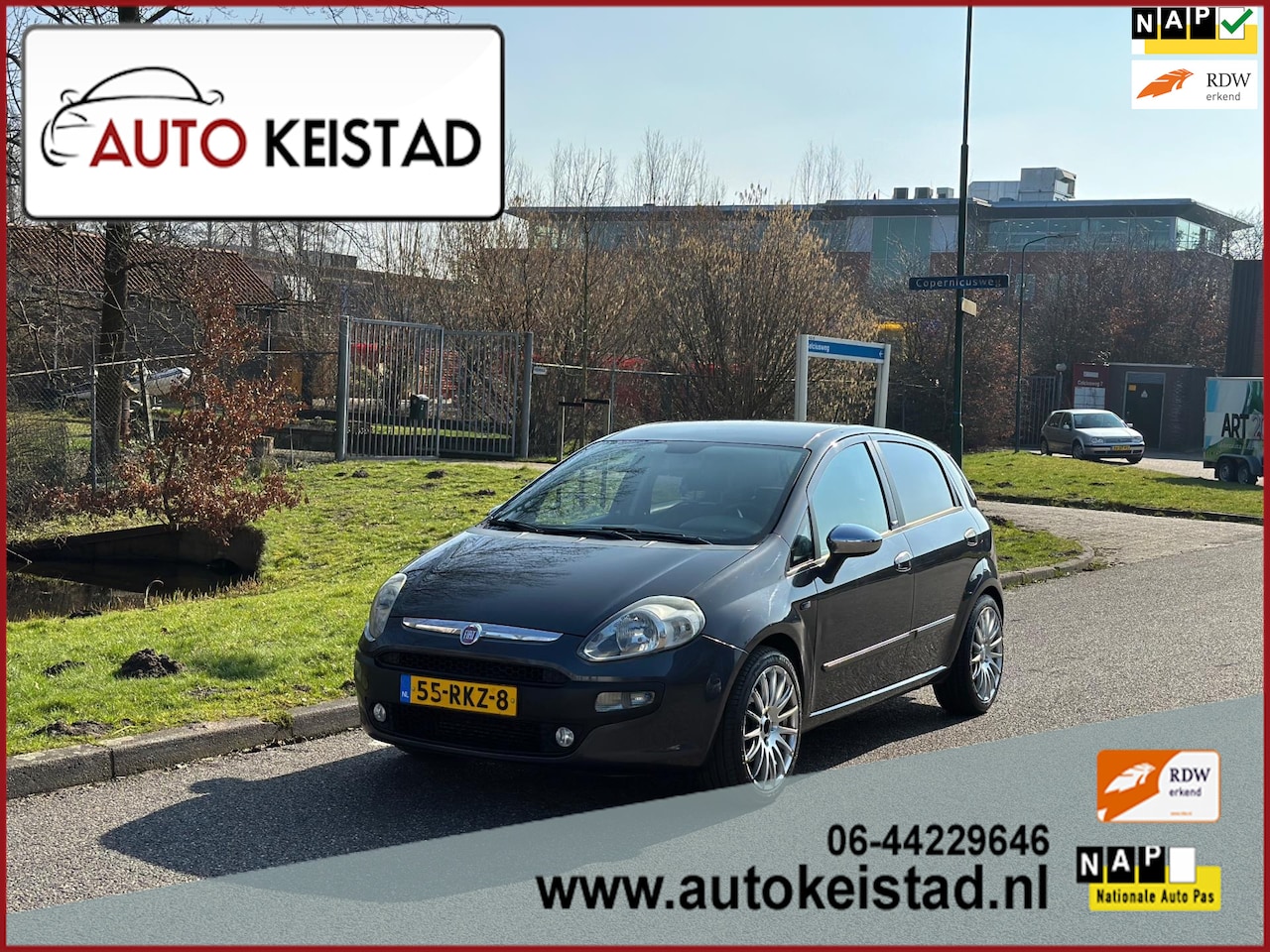 Fiat Punto Evo - 1.3 MULTIJET LEDER/CLIMA/STOEL VERWARMING! - AutoWereld.nl